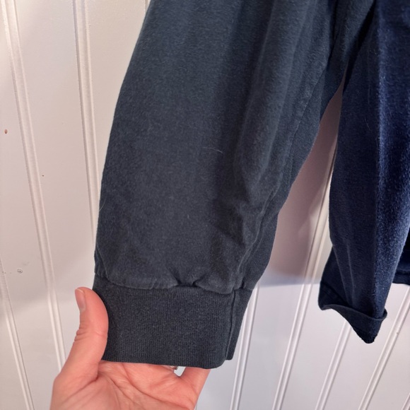 Vans Dark Navy Blue Long Sleeve Dragon Graphic Classic Fit Men’s Size Large - Picture 2 of 5